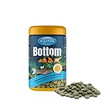 AQUARIS Bottom Tabletten - 220 Stück / 145 g / 250 ml. Zierfischfutter für Welse und Schmerlen. Sinkende Futtertabletten für gesundes Wachstum und klares Wasser.