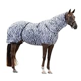 Ekzemdecke mit Hals und abnehmbarem Bauchlatz (Zebra, 145)