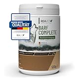 ReaVET Barf Complete Hund Pulver 530g - Barf Zusatz Komplett Barfen für Hunde, Mineralien & Vitamine, Barf Hund