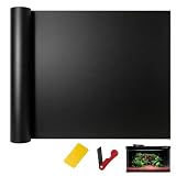 LYPPUL Statisch Haftender Aquariumhintergrund, 50x200cm Aquarium Rückwandfolie, Aquarium Folie Rückwand, Aquariums Hintergrundfolie, Aquarium-Tapetendekorationen, Aquarium Hintergrund Generisch