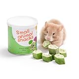 Niteangel Hamster-Snack- und Leckerli-Spielzeug – Kleintier-natürliches Leckerli für syrische Zwergroboter, Rennmäuse, Mäuse, Degus oder andere Haustiere (gefriergetrocknete Okra, 5,5 g)
