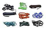 NETPROSHOP Auswahl Knotenhalfter Größe COB oder Strick 4,8m Nylon Einzeln oder Kombiniert, Groesse:Halfter, Farbe:Dunkelblau
