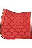 PS of Sweden 2022 Stardust Glitter Dressurschabracke 20073-720 - Rot Saddle Pad Size - Full