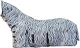 HKM 550687 Fliegendecke mit Halsteil Zebra mit Bauchlatz, L