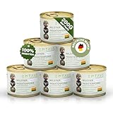 ENTAVA Frisches Insektenpüree - 100% Insekten, Igelfutter, Vogelfutter, Reptilienfutter, (Wild-) vogelfutter, Kleinnagerfutter, Frettchenfutter, Fischfutter (200g (6er Pack))