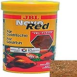 JBL NovoRed 30200 Alleinfutter für Goldfische, Flocken 250 ml