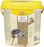 sera Turtle Adult Raffy P Pellets 10L (2,35kg) | Hauptfutter für Adulte Carnivore Wasserschildkröten, Schildkrötenfutter | Schildkröten Futter | Proteinreiche Pellets | Wasserschildkröten Futter