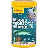 sera Discus Probiotic Granules 1.000 ml (450 g) | sinkendes Softgranulat für Diskus | mit probiotischen Bakterien | fördert Wachstum | Verdauung & Immunsystem