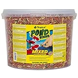 Pond Sticks Mixed 11L / 900g - Schwimmende Teichfischfutter-Sticks für Goldfische, Koi und alle Kaltwasserfische