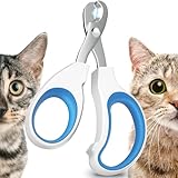 Krallenschere Katzen Schere für Anfänger toll geeignet,Ausgezeichnete Krallenschere Liegt gut in der Hand, katzen nagelschere ist sehr einfach und sicher anzuwenden