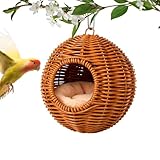 Genérico Wellensittichhaus, kleines Finkenhaus, waschbar von , für Tierbesitzer, , Tiertrainer, Vogelheime, Zoo, Wohnzimmer, Schlafzimmer, Arbeitszimmer, Zuhause