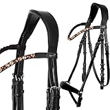 Heinick-Reitsport Trense Comfort hannoveranisch Schwarz ~ Glow-Blush ~ Vollblut