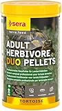 sera reptil Professional Herbivor Nature 1000 ml (330 g) | Schildkrötenfutter für Herbivore Reptilien | Futter für Landschildkröten & Leguane | Naturnahes Landschildkröten Futter mit Kräutern