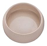 Nobby Keramik Futtertrog 125 ml, Creme, Ø 8 x 4,5 cm, 1 Stück