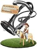 Treushop® – Hobby Horse Trense – Halfter für Holzpferd – Größen S/M/L – Reitspaß für Kinder – Hobby Horse & Holzpferd Zubehör – robust und langlebig