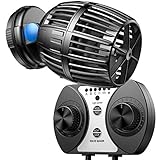 SunSun CW-160 Strömungspumpe 1700-20000 l/h 60 W Aquarium Pumpe mit einstellbarer Wellenform, Wellenzyklus und Pumpleistung, mit Tag- und Nachmodus