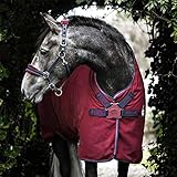 Horseware Stalldecke Rambo Helix Stable Sheet Disc Burgundy 140cm