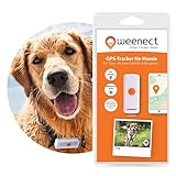 Weenect Dogs 2 - GPS-Tracker für Hunde | GPS-Tracking in echtzeit | Ohne distanzlimit | Kleinstes Modell auf dem Markt | Funktioniert mit abonnement