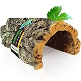 Korktunnel 30 cm – Korkhöhle (Halbbogen) aus Naturkorkrinde, unten offen mit Innenhöhe bis 11 cm, gereinigt und desinfiziert, ideal als Unterschlupf für Nager, Reptilien, Vögel und Terrarium