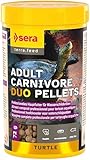 sera reptil Professional Carnivor Nature 250 ml Schildkrötenfutter | Wasserschildkröten Futter für Reptilien | Reich an Proteinen & Omega-Fettsäuren | Unterstützt Knochen- & Panzerwachstum