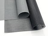 Fliegengitter katzensicher Katzenschutzgitter PetScreen Meterware 120 cm breit Insektensfreier Wohnraum und Schutz des Lieblings Fliegengitter reißfest Katzenschutzgewebe Insektenschutz (schwarz)