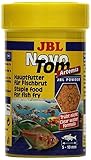 JBL NovoTom Artemia 30253 Alleinfutter für Jungfische lebendgebärender Aquarienfische, Pulver 100 ml