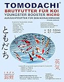 Koifutter Brutfutter Koi Aufzuchtfutter Tosai feines Koibrutfutter Tomodachi Energiefutter Koinachwuchs arktisches Fisch Brutfutter 0,3mm - 0,6mm 1kg