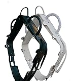 AMKA Voltigiergurt Master Gurt zum Voltigieren Voltigierbedarf Gr. Warmblut 057/86, Weiss