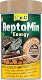 Tetra ReptoMin Energy Schildkröten-Futter - ausgewogenes, nährstoffreiches Futter mit Krill & Garnelen, 100 ml Dose
