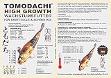 Schwimmfutter Koifutter Wachstumsfutter Koi Grower Aufzuchtfutter Fische Mega Wachstum Jungkoi hochverdaulich arktische Rohstoffe Tomodachi 6mm 5kg