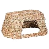 Kerbl Pet Grashaus, Nagerhaus, Kleintierhaus, 39x29x19,5cm, Gras, Nager, frei von Draht- oder Kunststoffteilen