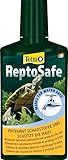 Tetra ReptoSafe Wasseraufbereiter - bereitet Leitungswasser sicher für Wasserschildkröten auf, ideal bei Neueinrichtung eines Aqua-Terrariums und bei Wasserwechsel, 250 ml Flasche
